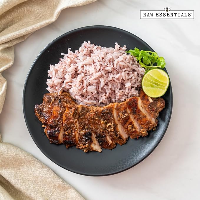 Raw Essentials Caribbean Jerk Rub ??Spicy & Aromatic ??Perfect on Grilled Meats, Seafood, Tofu &