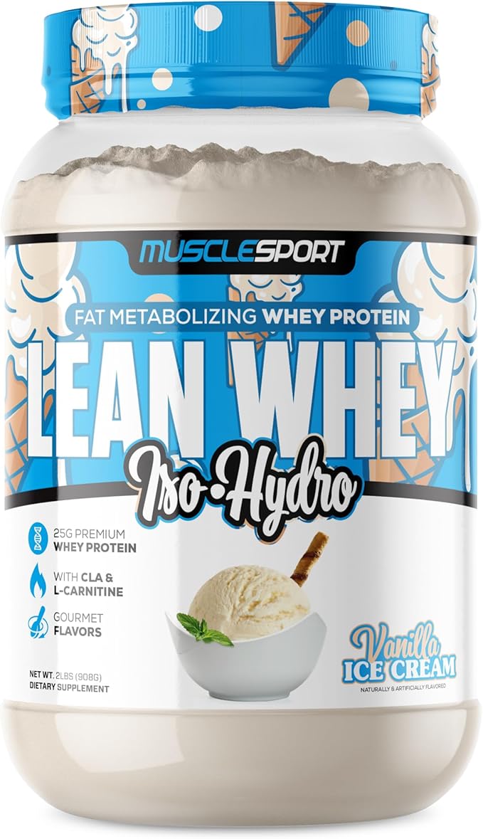 Musclesport Lean Whey Revolution??Protein Powder - Whey Protein Isolate - Low Calorie, Low Carb