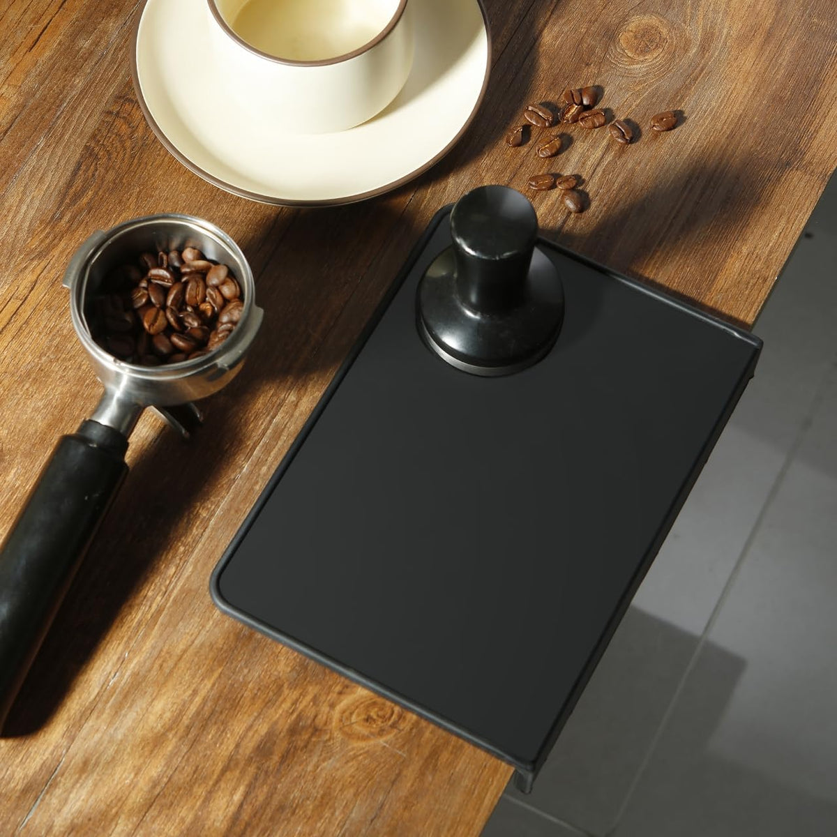 Espresso Tamping Mat – Emptycolor Coffee Tamper Mat for Espresso Machine, Food Grade Silicone Tamp