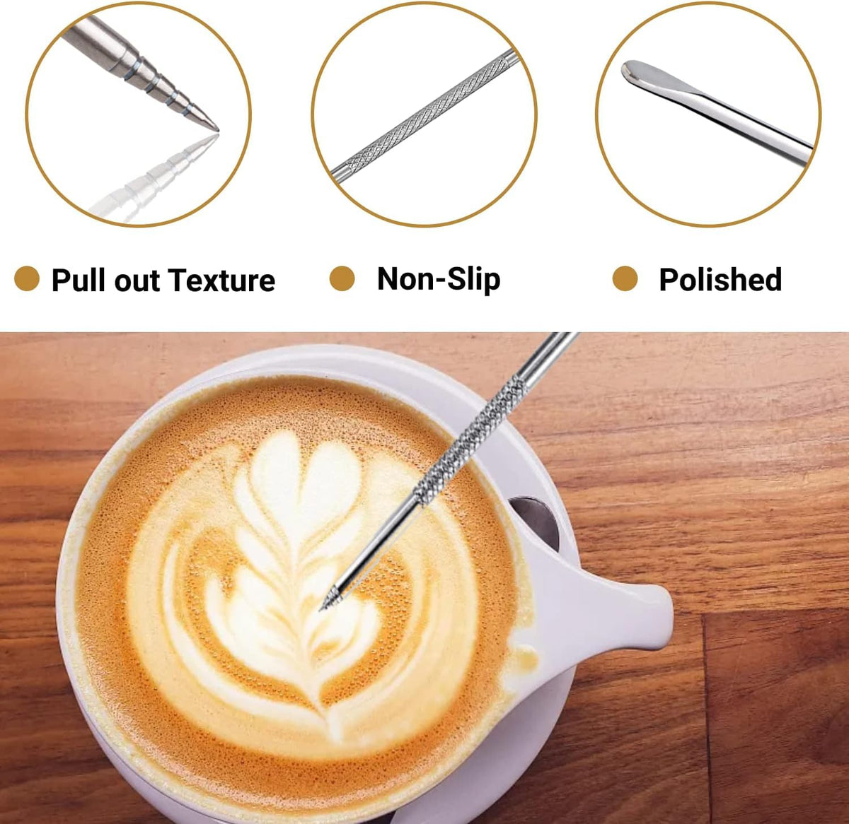 Milk Frothing Pitcher, 600ml (20oz) Milk Frother Cup Stainless Steel Jug Steaming Pitcher, Milk