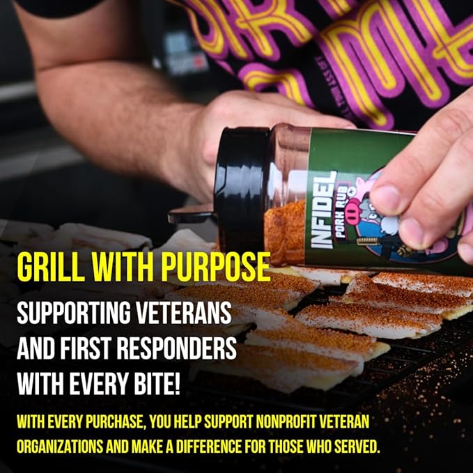 GYAO Pork Rub - 10.5oz Award-Winning BBQ seasonings and Rubs for Steaks, Burgers & Meats - BBQ Rubs