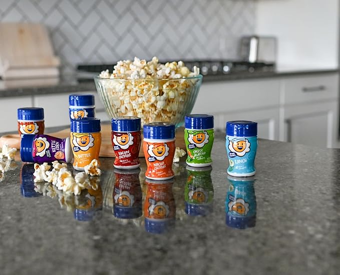 Kernel Season's Popcorn Seasoning Mini Jars Variety Pack, 0.9 Ounce (Pack of 8)