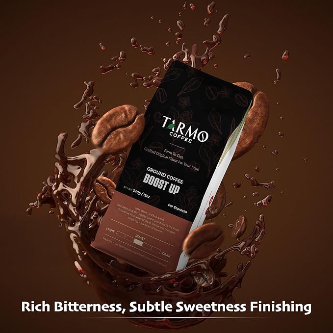TARMO -BOOST UP | Low Acid ARABICA & ROBUSTA BLEND Ground Coffee | Specialty Vietnamese Coffee |