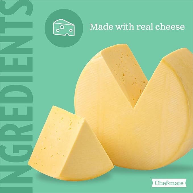 Chef-mate Golden Cheddar Cheese Sauce, Canned Food for Mac and Cheese, 6 lb 10 oz (#10 Can Bulk)
