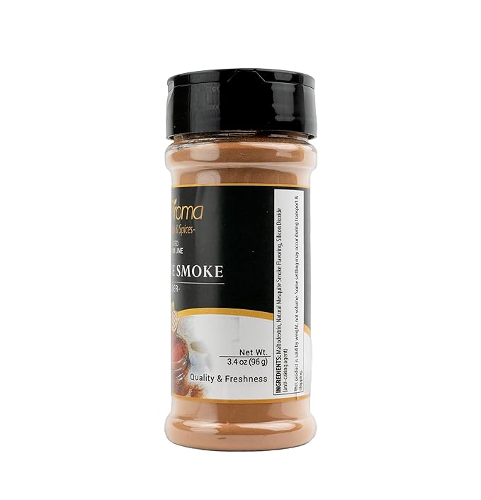 GranAroma Mesquite Smoke Powder, Bold Seasoning for BBQ, Meats, and Grilling (3.4 Ounce)