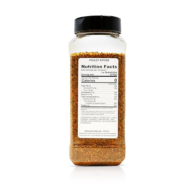 Spiceology ??Poulet 횋pices Poultry Seasoning ??Herb-Forward Spice Blend with Paprika, Rosemary