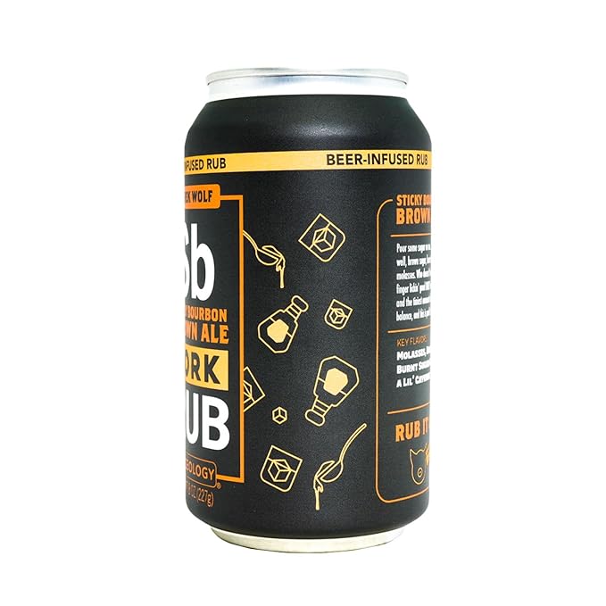 Spiceology & Derek Wolf - Sticky Bourbon Brown Ale - Beer-Infused Barbecue Rubs, Spices and