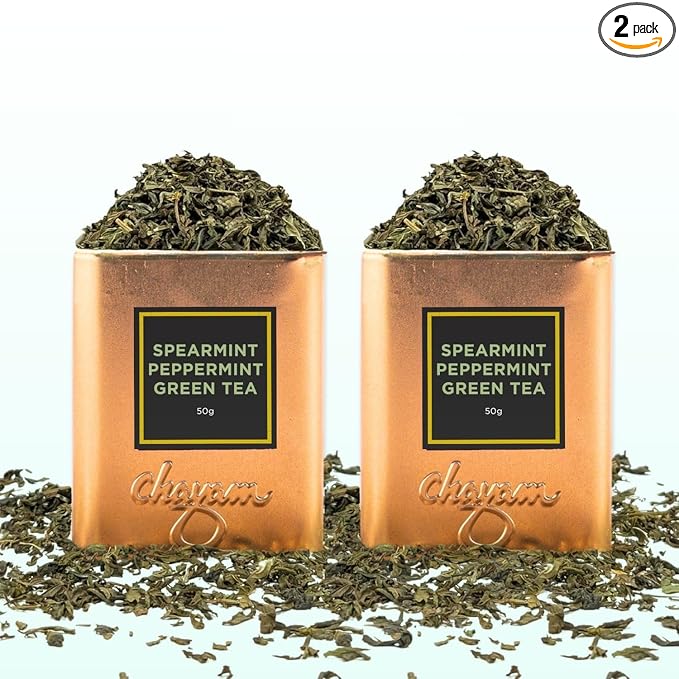 Chayam Moroccan Mint Green Tea ??35g Each | Premium Green Tea| 100% Natural Ingredients and No