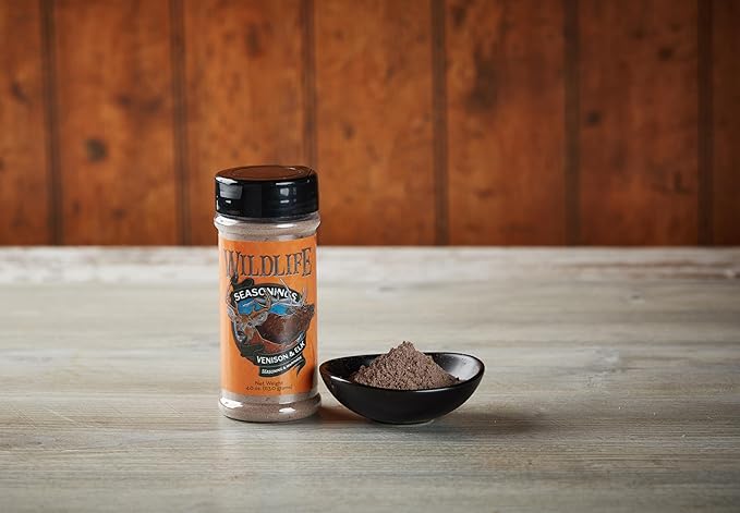 Wildlife Seasonings Venison & Elk Marinade – Wine Based with Robust Earthy Spices for a Bold Flavor