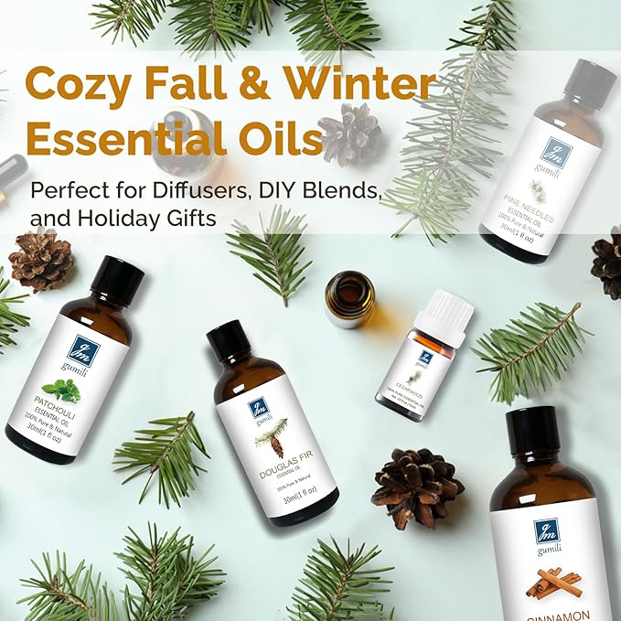 Cedarwood Essential Oil 1 Oz, 100% Pure Natural Cedarwood Oil, Aromatherapy Essential Oils for