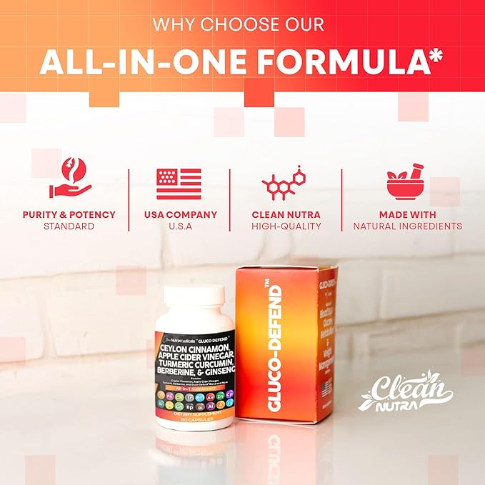 Clean Nutraceuticals Ceylon Cinnamon Turmeric Apple Cider Vinegar Ginseng Berberine Plus Bitter