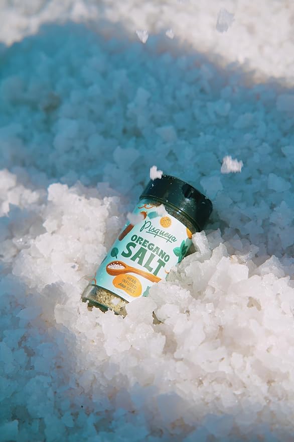 Pisqueya Seasoning, Oregano Salt, made with Dominican Oregano and Sea Salt. Low Sodium, No Sugar