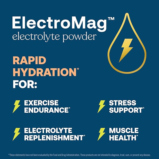 True Grace ElectroMag - Grapefruit (16 Stick Packs) + Lemon Lime (16 Stick Packs) - Electrolyte