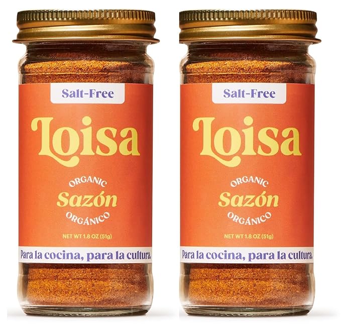 Loisa Seasoning, USDA Organic, Non-GMO, No-MSG, No Preservatives, No Artificial Coloring, No