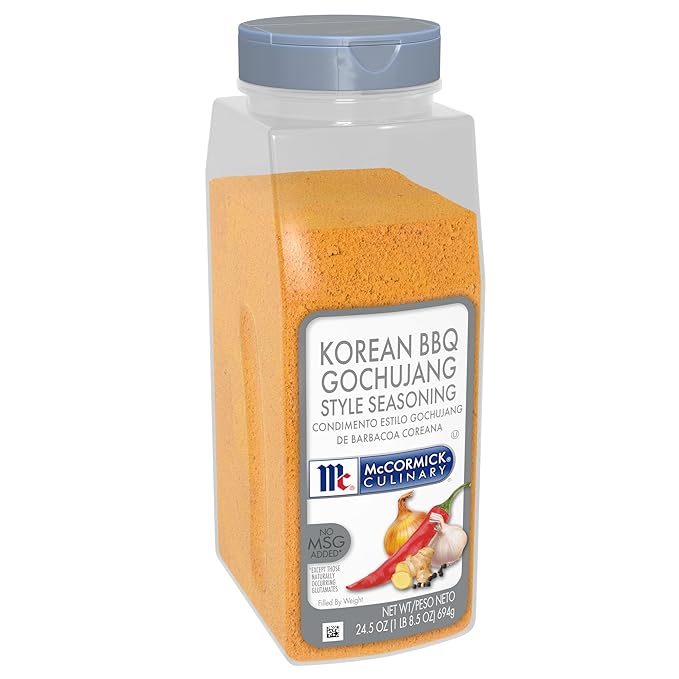 McCormick Culinary Seasoning, Korean BBQ Gochujang Style, No MSG Added, Gluten Free, For Culinary &