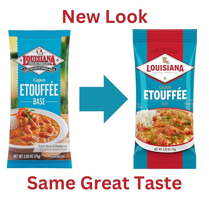 Louisiana Fish Fry, Etouffee Base, 2.65 oz (Pack of 24)