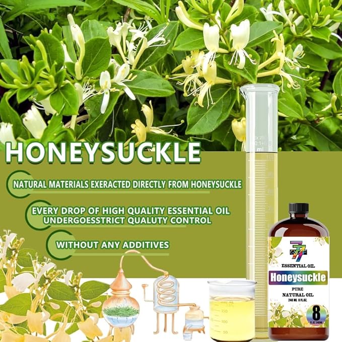 Honeysuckle Essential Oil (8 oz / 240 ml) ??Honeysuckle Oils for diffusers, humidifiers, Home