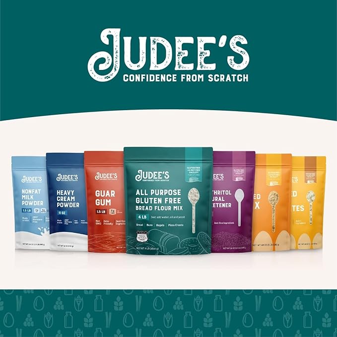 Judee's Gluten Free Complete Meringue Powder Mix Bulk 10 lb - Great for Baking and Decorating - No