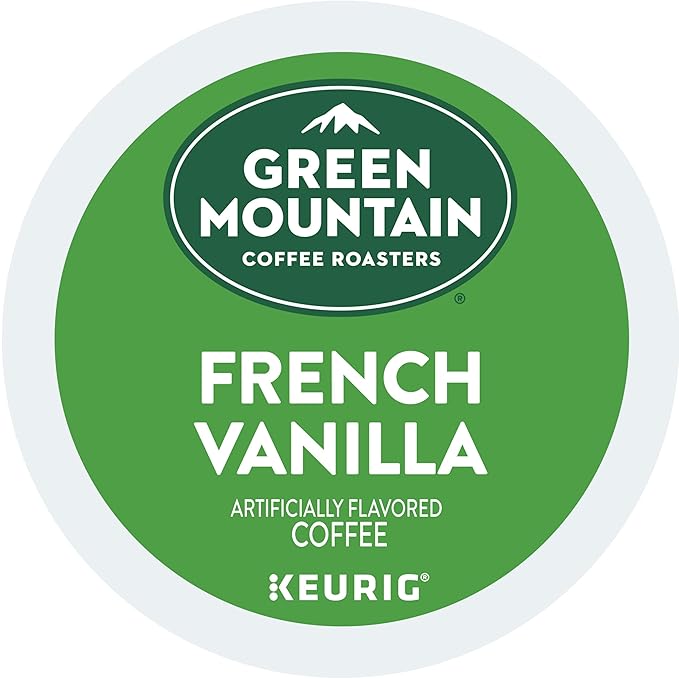 Green Mountain Coffee Roasters French Vanilla Keurig Single-Serve K-Cup pods, Light Roast Coffee