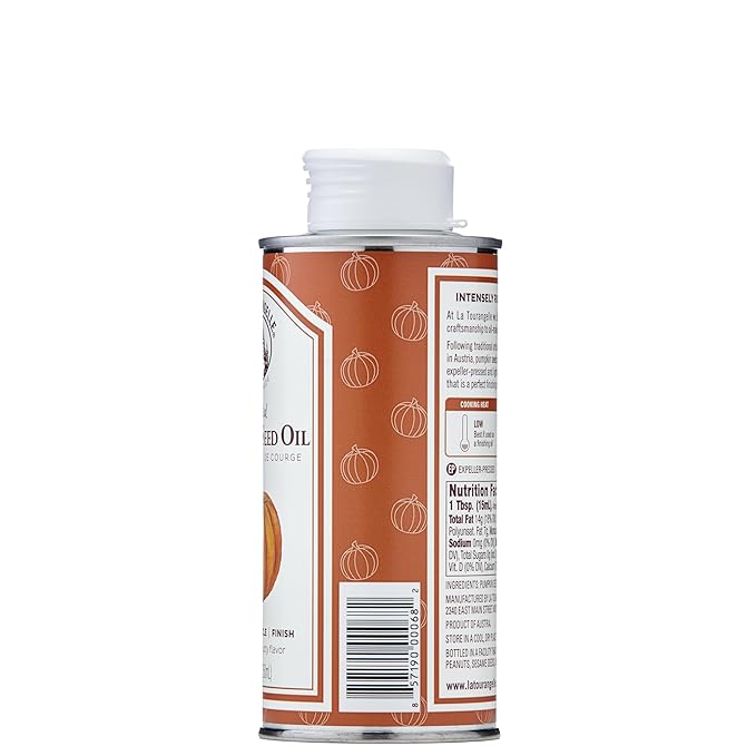 La Tourangelle, Toasted Pumpkin Seed Oil, Great for Cooking, Salad Dressings, Pastas, and Spreads