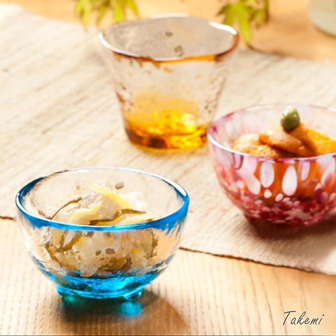 Japanese drinkware gift Handcrafted Mini Glass Set Elegant Japanese Sake Cups Perfect for Any