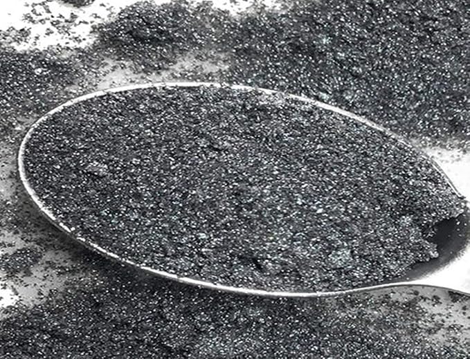 Luster Dust - Moonstone Black (4g 1x Jar) | Edible Vegan Dust & Paint for Cake Decorating, Ice