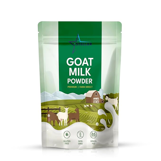 Stellar Goat Milk Powder – 2 lb | Grass-Fed from Australia | Easy to Digest, High in Protein