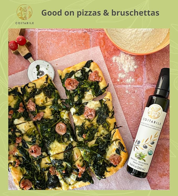 Herbed Olive Oil - Extra Virgin Tuscan Herb Olive Oil from Italy - Perfect for Infused