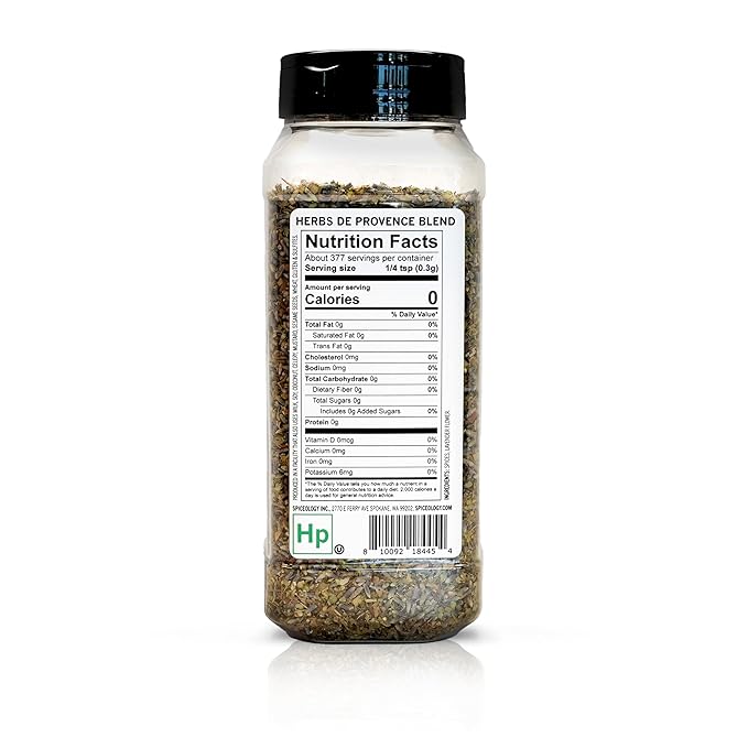 Spiceologist Premium Spices - Herbs de Provence - 4 oz - Packaged in Standard PC1 Bulk Container