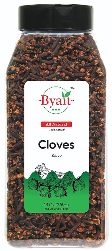 Byait Whole Cloves 13 Oz, Premium Clove Spice for Cooking, Baking, Clove Tea, Potpourri, Food