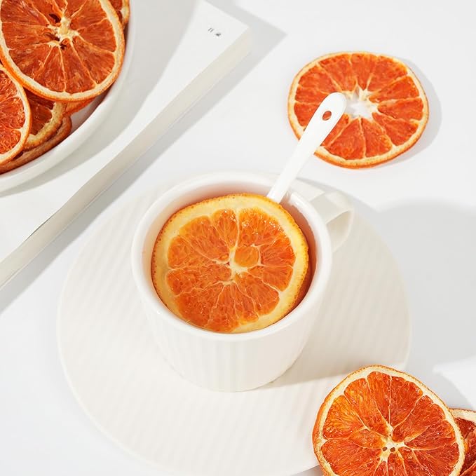 Dried Blood Orange Slices, Dehydrated Blood Orange Slices for Cocktails Garnish/Fruit