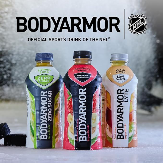 BODYARMOR ZERO Sugar Fruit Punch, Sugar Free Sports Drink - Low-Calorie Hydration - Natural Flavors