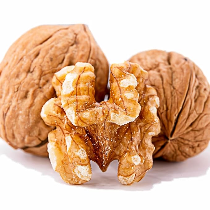 Crazy Nuts | California Grown Whole Walnuts In Shell, 25lb | Raw Walnuts Whole Bulk, Nuts in Shells