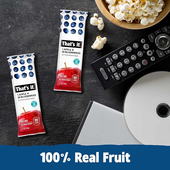 That's it. (48 Count) Variety Pack | Strawberry, Blueberry, Mango & Cherry flavors | 100% Natural