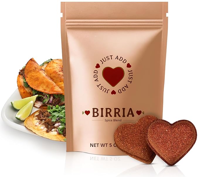 Just Add Luv Authentic Birria Spice Bomb Seasoning - Mexican Spice Mix with Chiles Herbs Spices