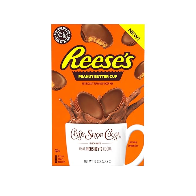 Candy Shop Cocoa Mix Variety Pack, Hot Chocolate, HERSHEY'S Milk Chocolate, REESE?™S Peanut Butter