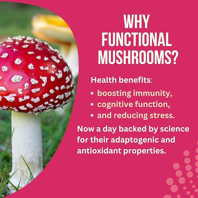 SAYUU Functional Probiotic Creamer With Mushrooms ??Enriched With Powerful Adaptogenic Mushrooms