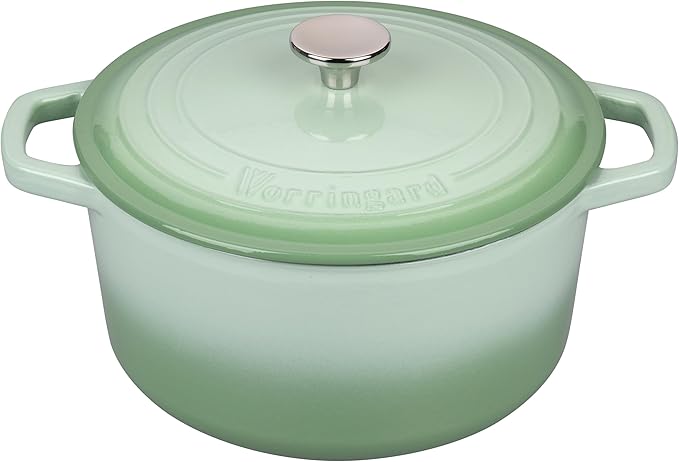 Enameled Cast Iron Dutch Oven Pot with Lid, for Bread Baking, Round Bread Oven- include Sourdough