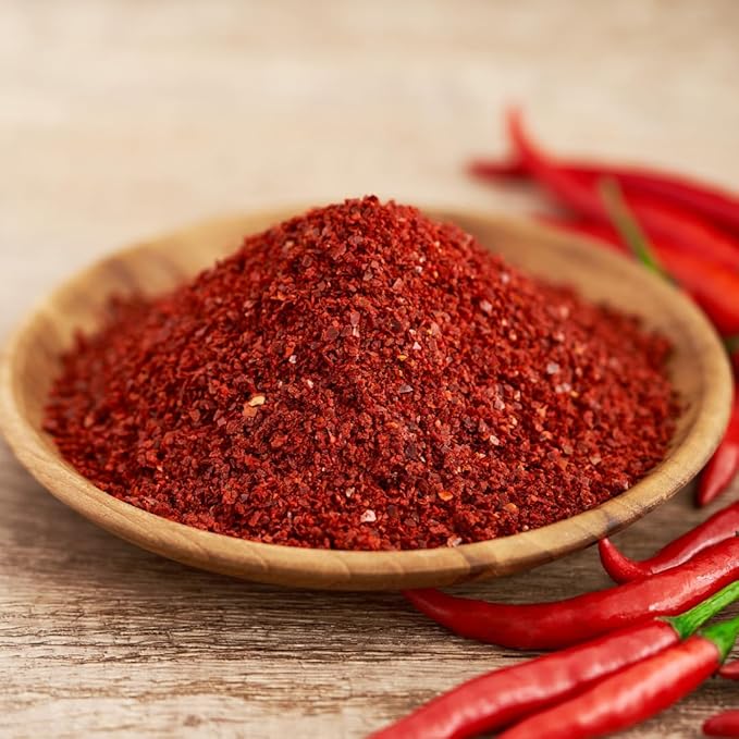 GranAroma Bird's Eye Chile Powder, Thai Chili Powder, Hot & Spicy, Flavorful (16 Ounce)