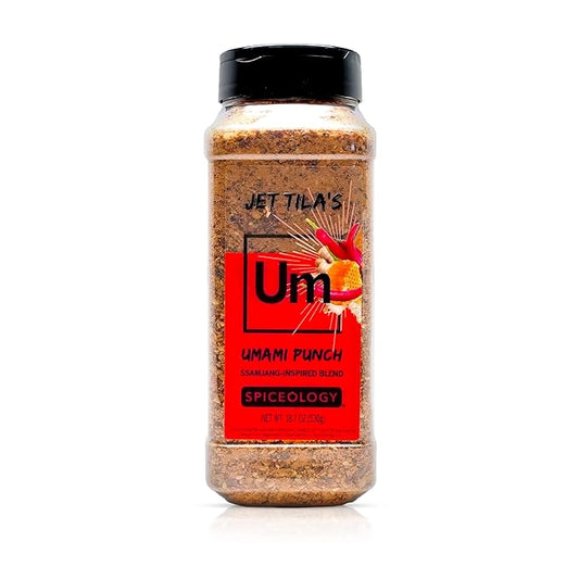 Spiceology ??Jet Tila Umami Punch Ssamjang Seasoning ??Korean-Inspired Spice Blend with Gochugaru
