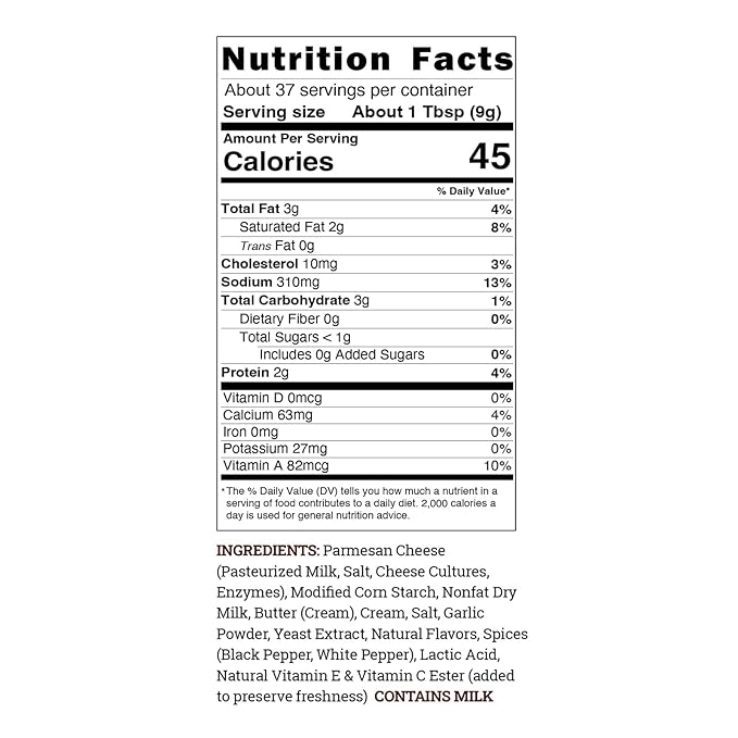 Hoosier Hill Farm Alfredo Sauce Mix, 12oz (Pack of 1)