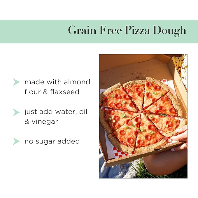 Stellar Eats Grain-Free Pizza Dough Baking Mix | Gluten-Free, Dairy-Free, Plant-Based