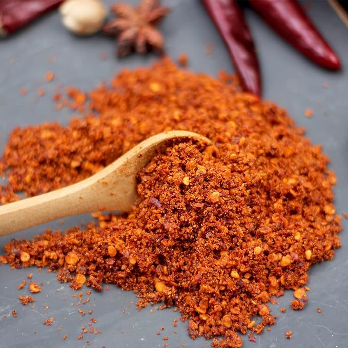 Bailinhou Chinese sichuan Devilishly hot red Chili Powder 35.27oz/1000g, Devil Spicy Extra Spice