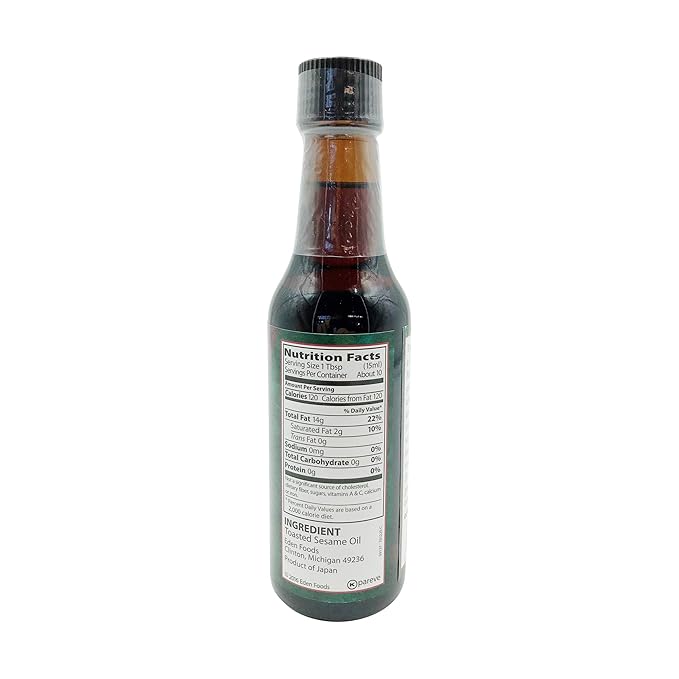 Eden Foods Oil Sesame Toasted, 5 oz