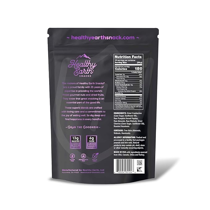Mixed Nuts Unsalted | Trail Mix | Trail Mix without Peanuts | Sugar Free Snacks | Gourmet Snacks