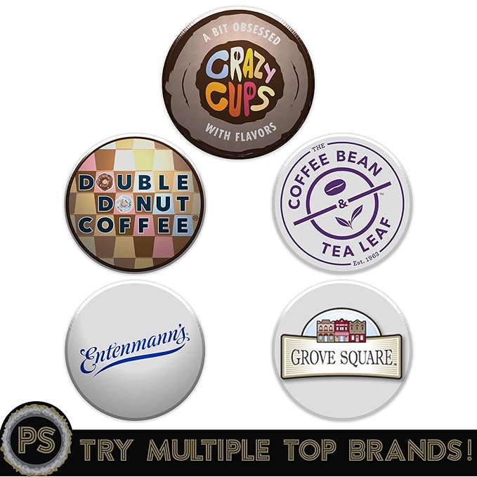 Perfect Samplers Hot Chocolate Pods Variety Pack Sampler, Hot Cocoa Single Serve Cups for Keurig K