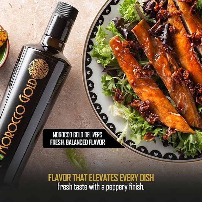 Morocco Gold New Harvest Extra Virgin Olive Oil Early Harvest ??Cold Pressed ??Polyphenol Rich