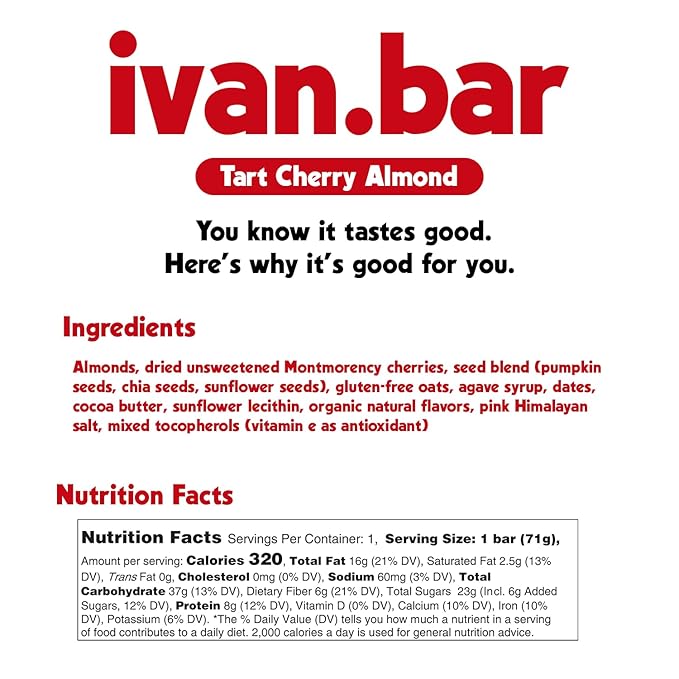 Protein Packed Energy Snack Bar | Provides Healthy Energy | Vegan, All Natural Ingredients | Soy