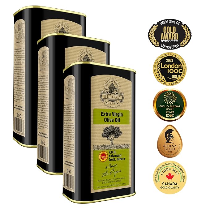 Ellora Farms, Greek Extra Virgin Olive oil, Certified Single Estate PDO, Traceable olive oil