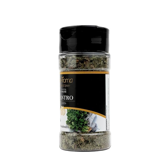 GranAroma Cilantro Flakes, Aromatic Spice, Salsas & Tacos (0.48 Ounce)